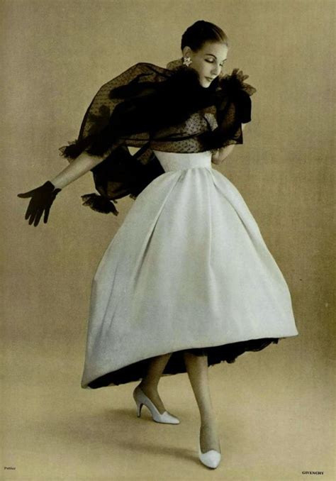 hubert de givenchy givenchy 40 ans de création|hubert de Givenchy 1950s fashion.